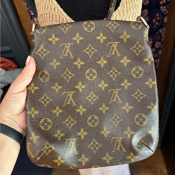 Authentic Louis Vuitton Musette Salsa MM Crossbody Bag Shoulderbag Handbag Purse - Picture 4 of 14